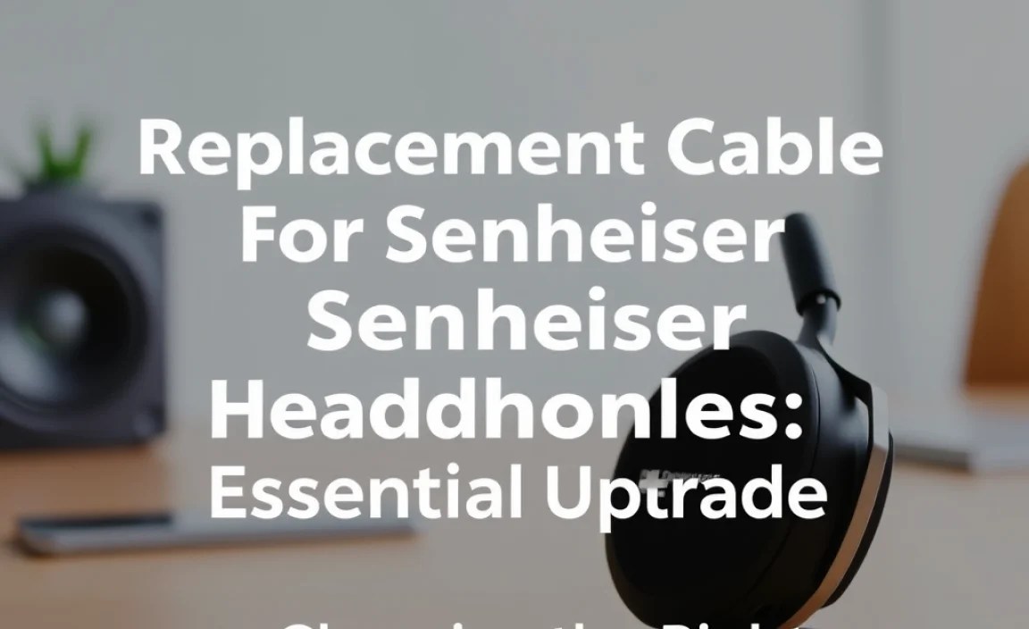 Choosing the Right Replacement Cable