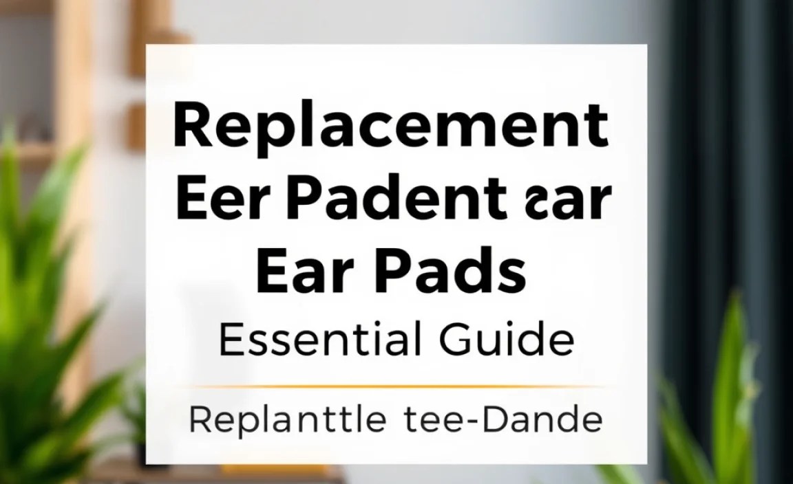 Choosing the Right Replacement Ear Pads