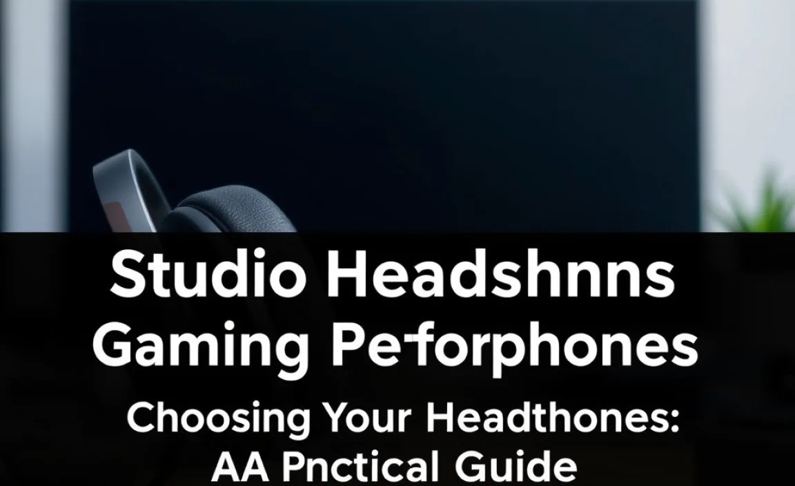 Choosing Your Studio Headphones: A Practical Guide