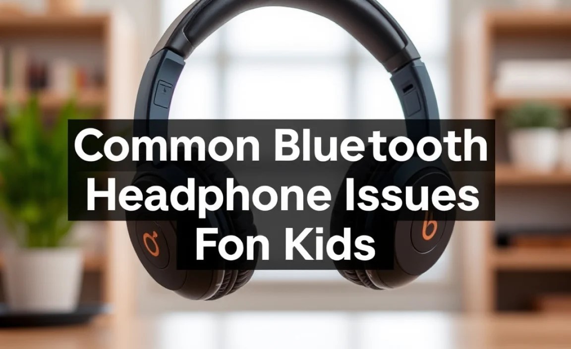 Common Bluetooth Headphone Issues For Kids: Quick Fixes