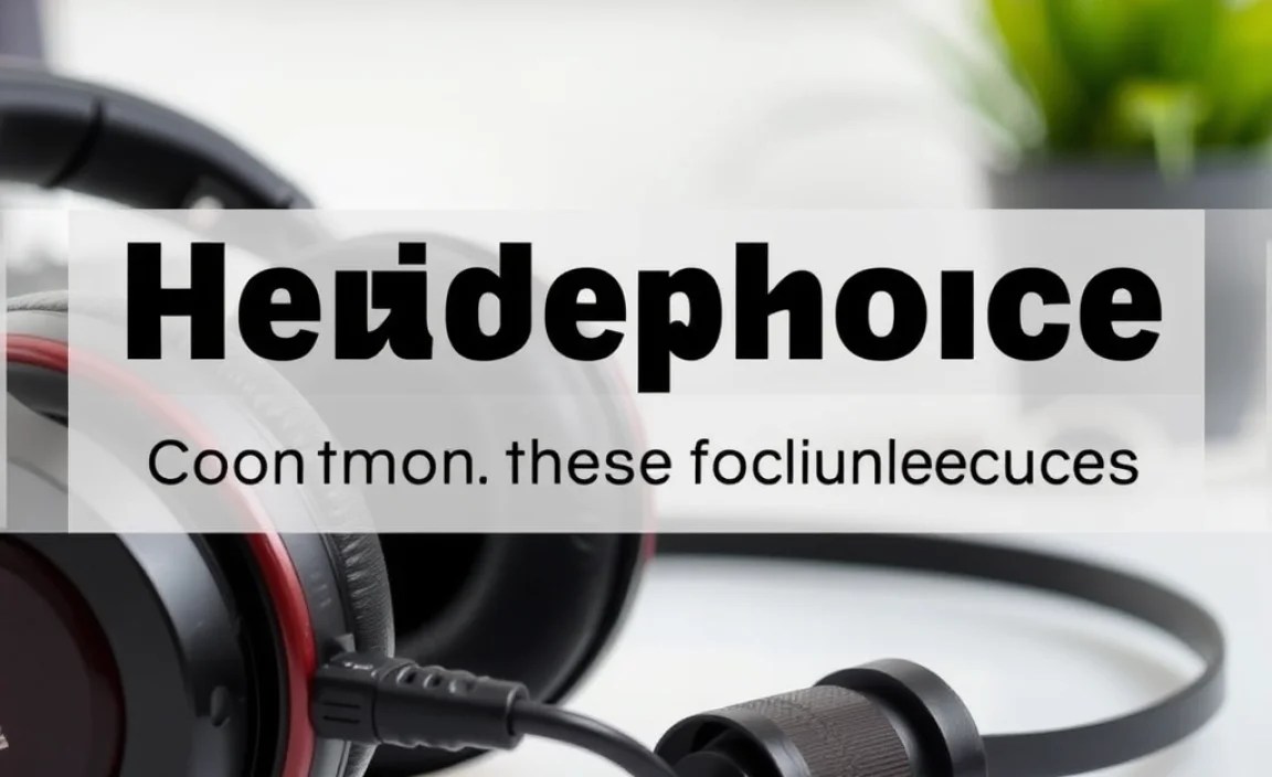 Common Headphone Connection Problems & Their Causes