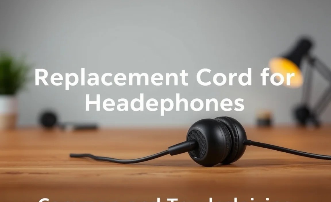 Common Issues and Troubleshooting Your Replacement Cord