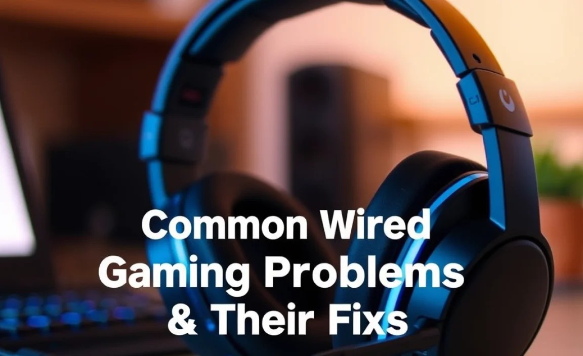 Common Wired Gaming Headset Problems & Their Fixes