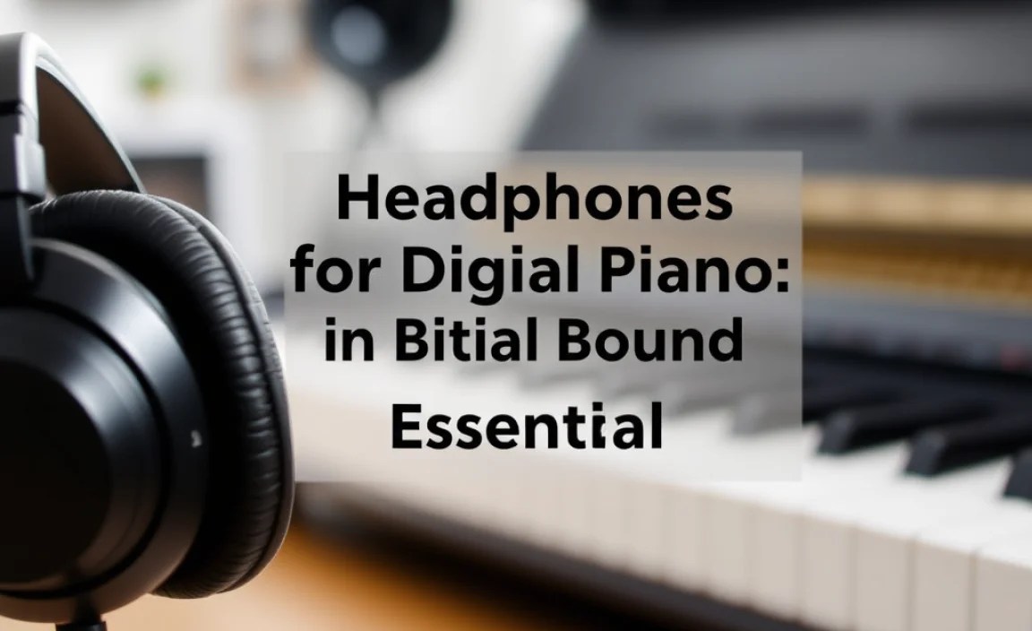 Comparing Headphone Specifications for Digital Pianos