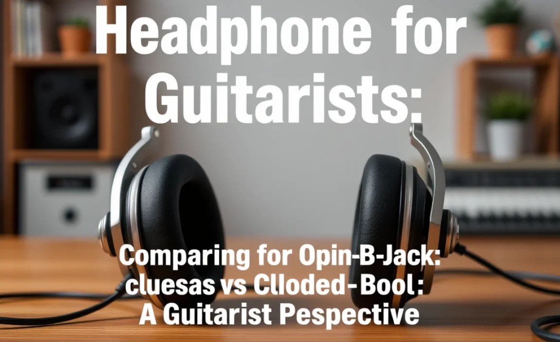 Comparing Open-Back vs. Closed-Back: A Guitarist’s Perspective