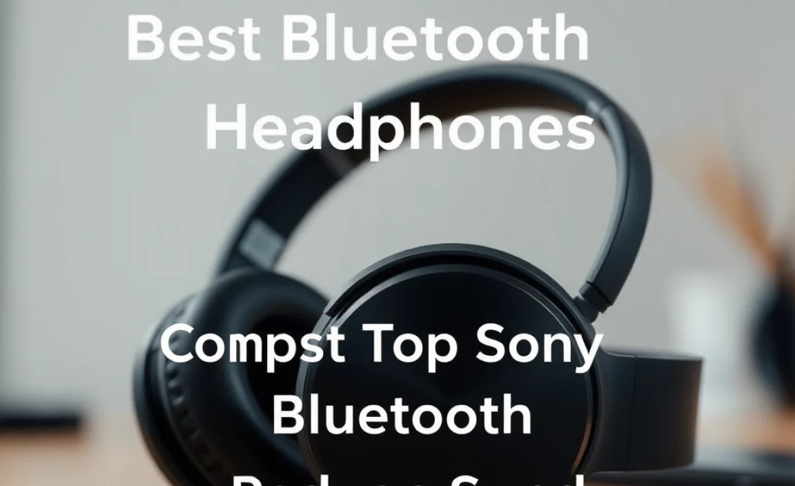 Comparing Top Sony Bluetooth Headphones
