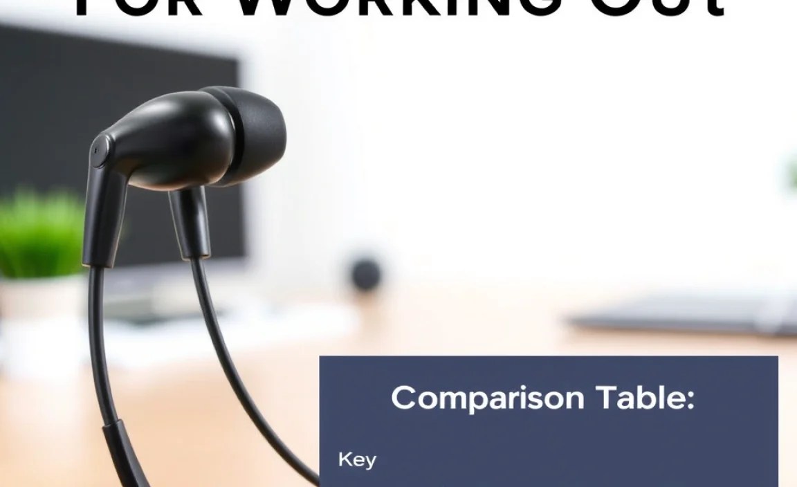 Comparison Table: Key Workout Earbud Features