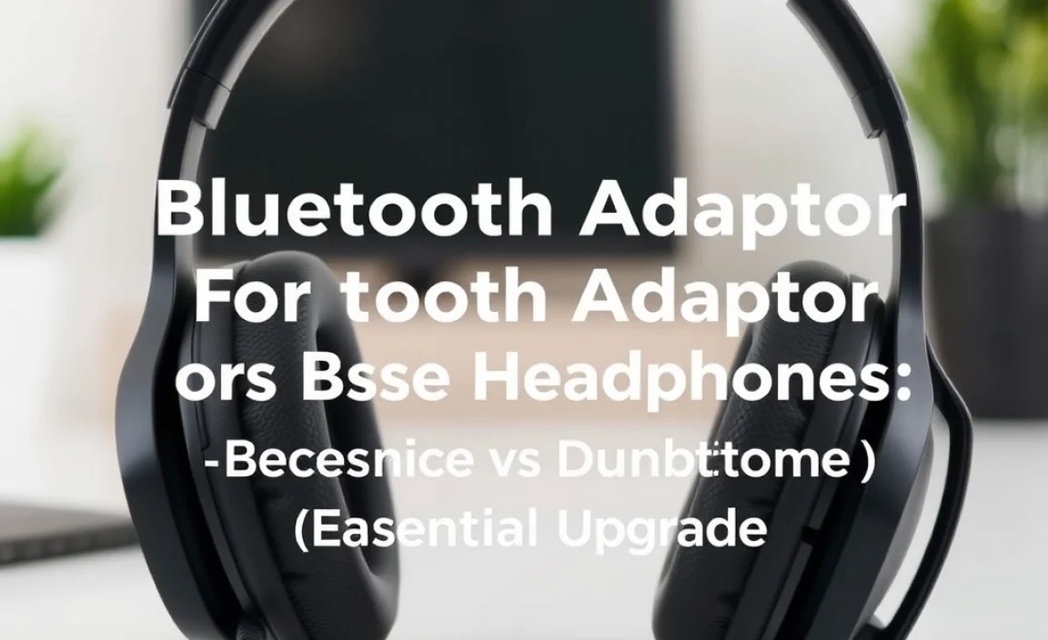 Comparison: Wired vs. Bluetooth (with Adapter)