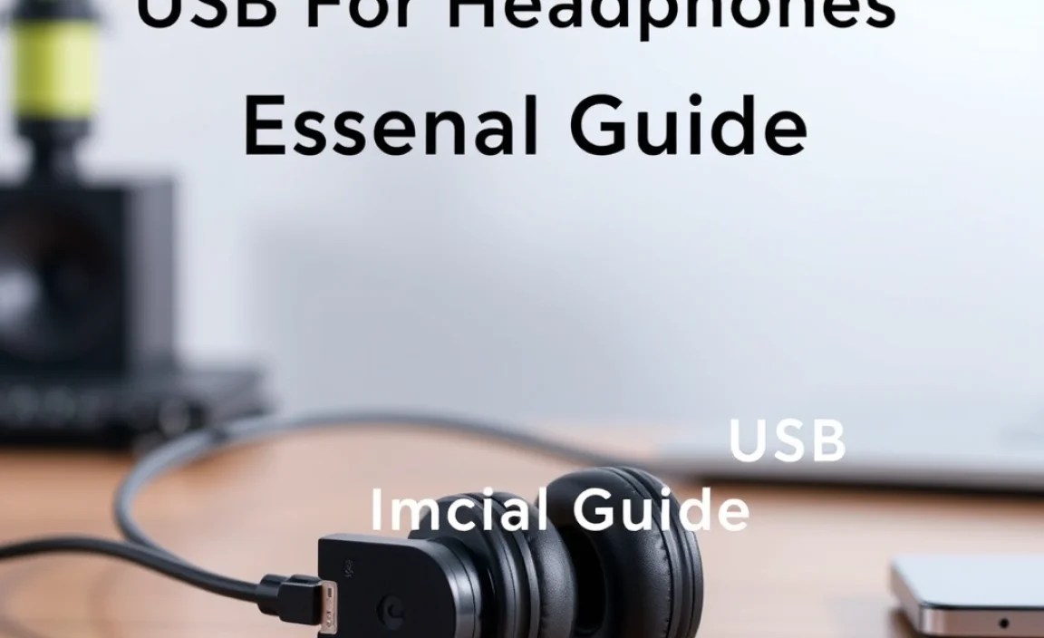 Connecting Your USB Headphones: A Simple Setup
