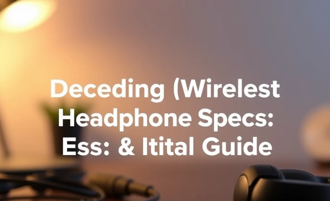 Decoding Budget Headphone Specs: A Little Help