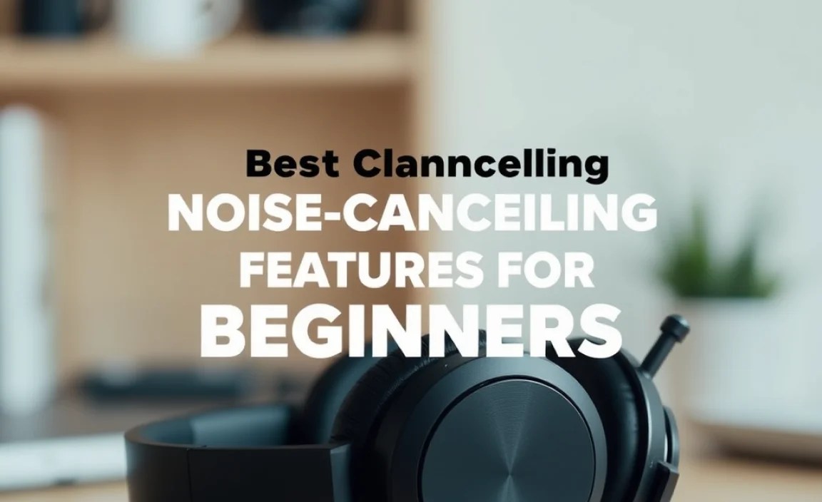 Decoding Noise-Cancelling Features for Beginners