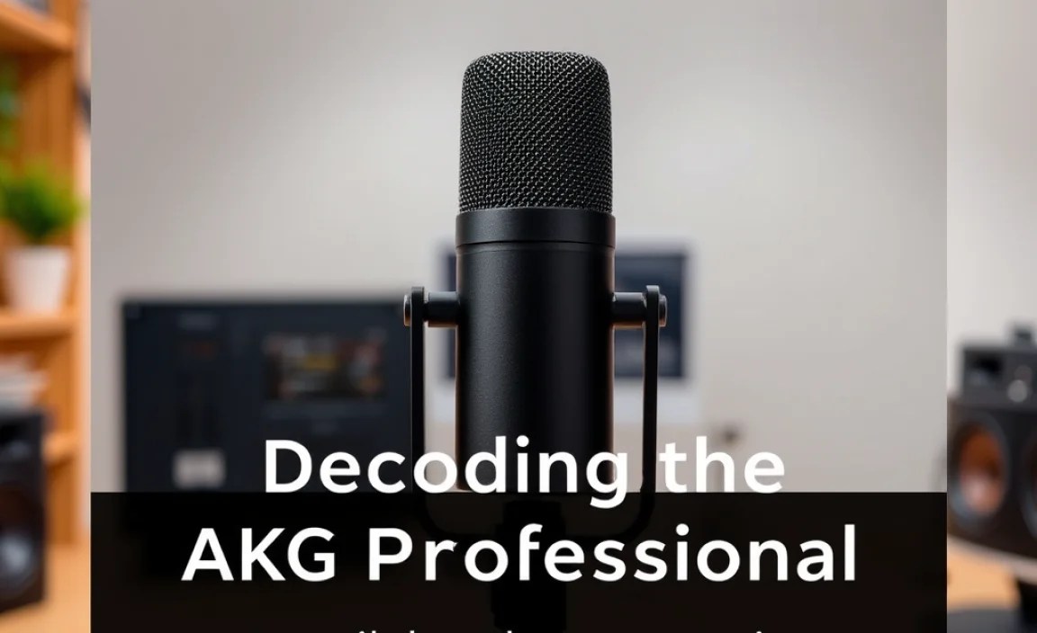 Decoding the AKG Professional Model Tiers