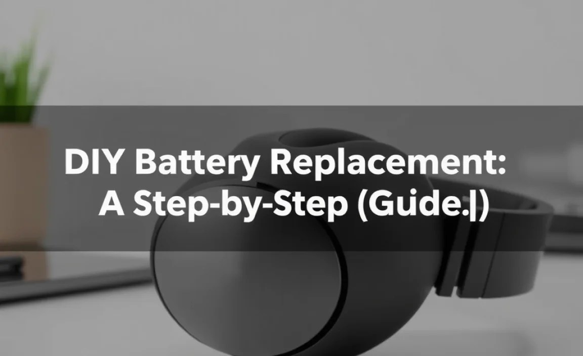 DIY Battery Replacement: A Step-by-Step Guide (General)