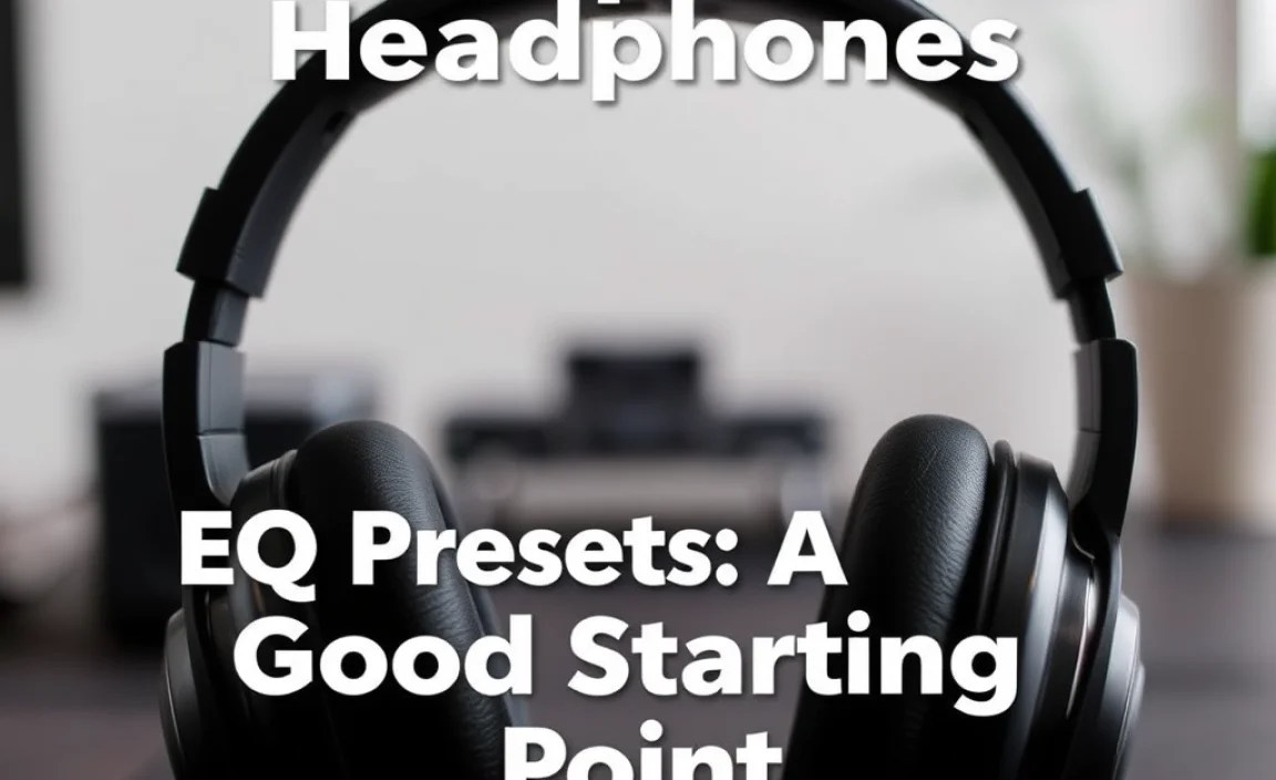 EQ Presets: A Good Starting Point
