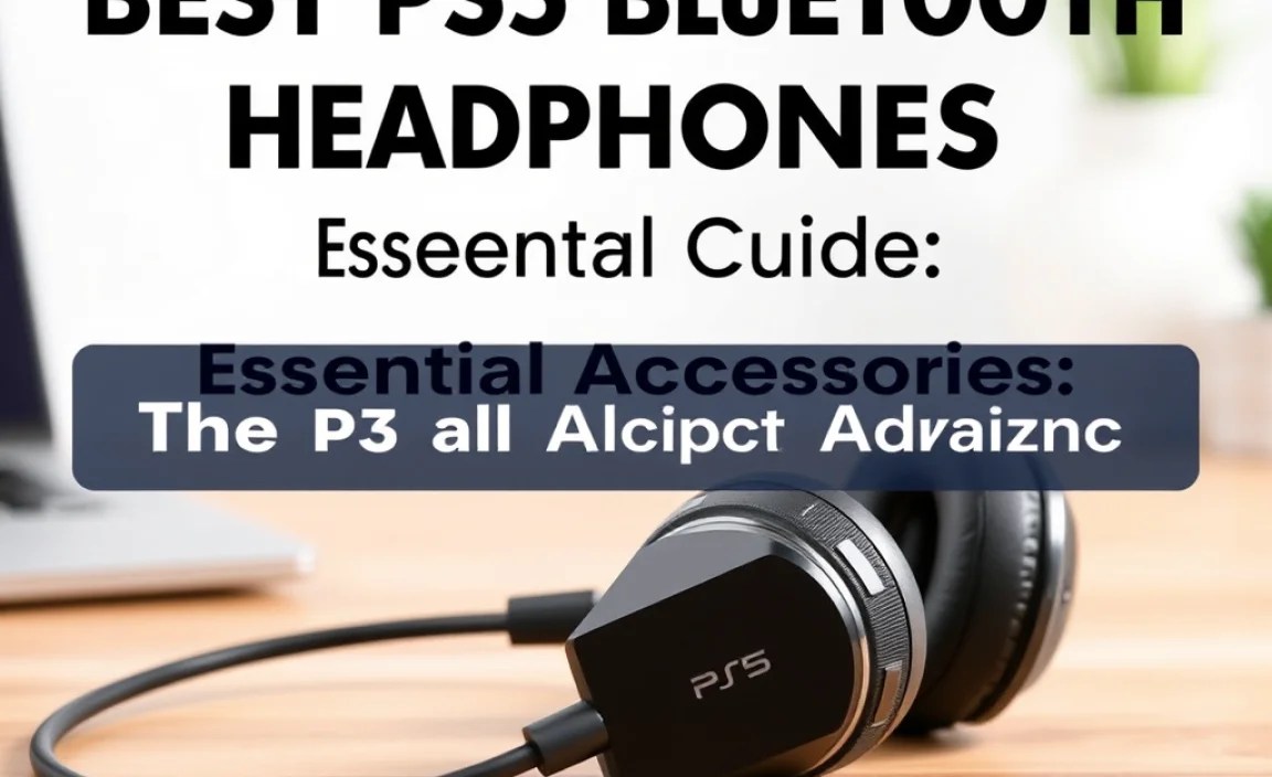 Essential Accessories: The PS5 Bluetooth Adapter