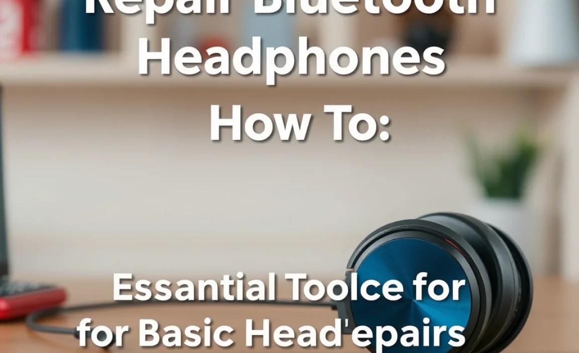 Essential Tools for Basic Headphone Repairs