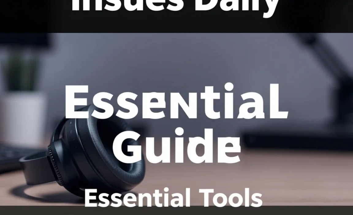 Essential Tools for Headphone Maintenance