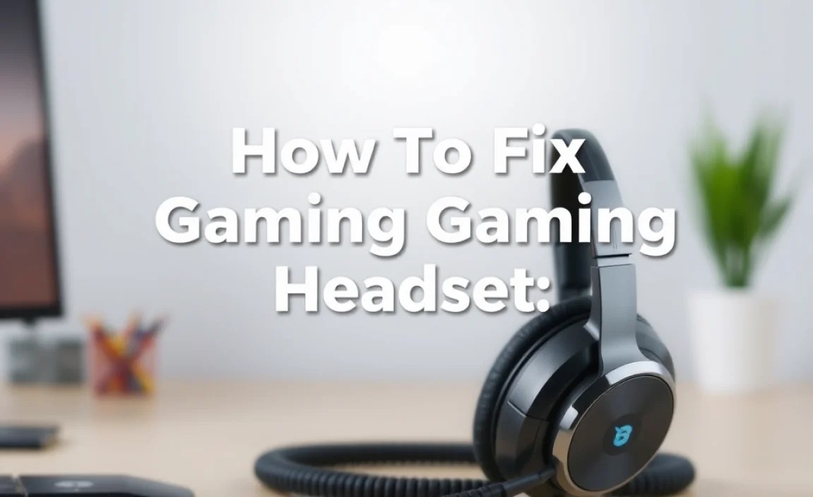 Essential Tools for Headset Troubleshooting