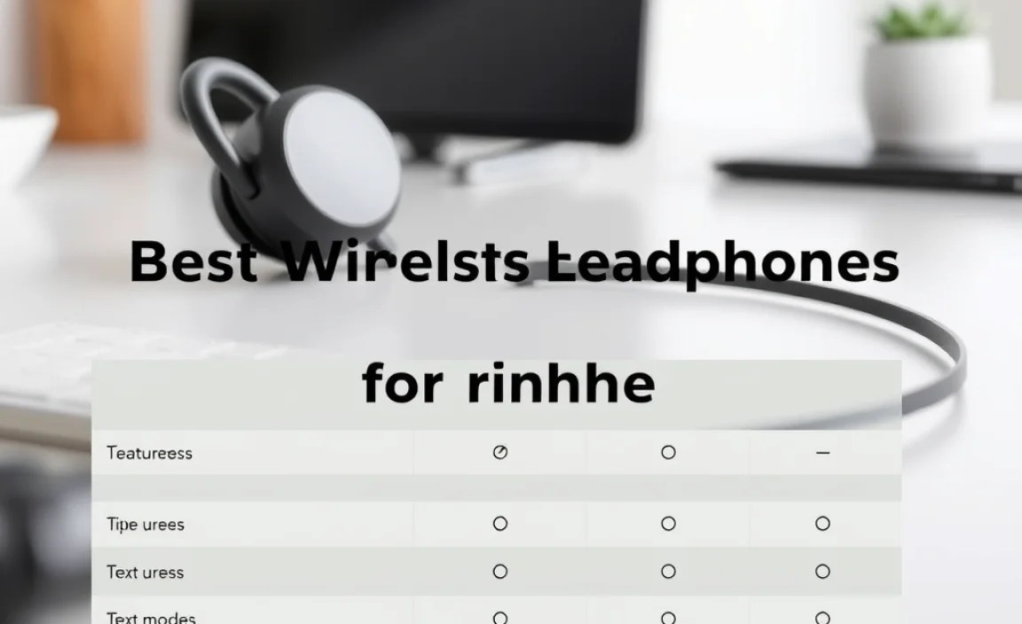 Feature Comparison Table