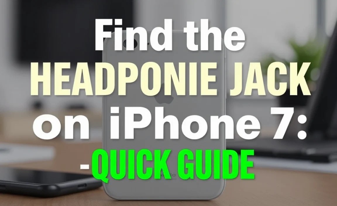 Find the Headphone Jack on iPhone 7: Quick Guide