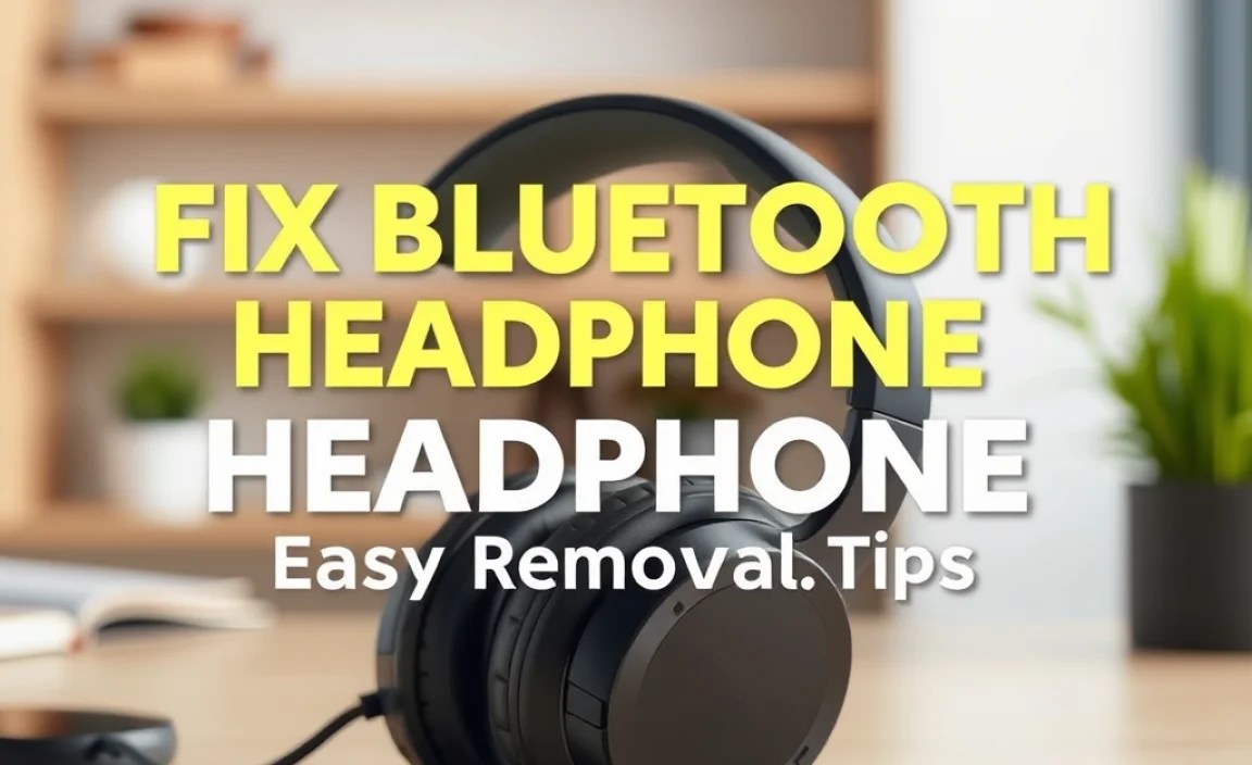 Fix Bluetooth Headphone Issues: Easy Dust Removal Tips