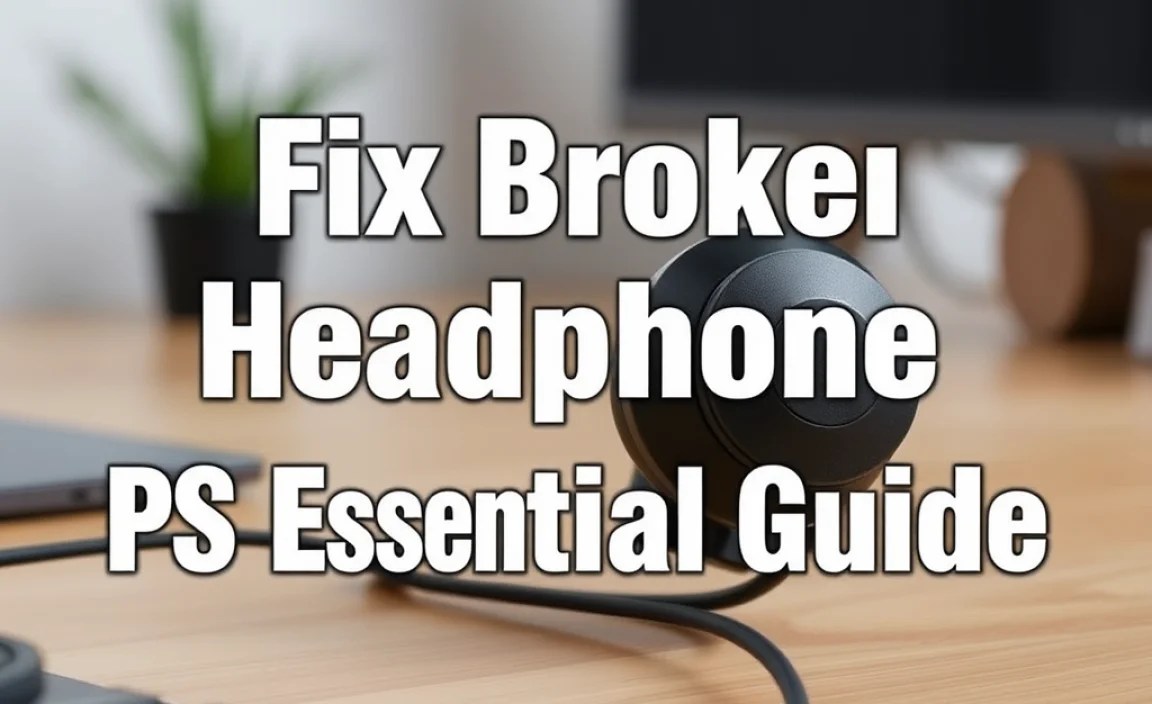 Fix Broken Headphone Jack PS5: Essential Guide