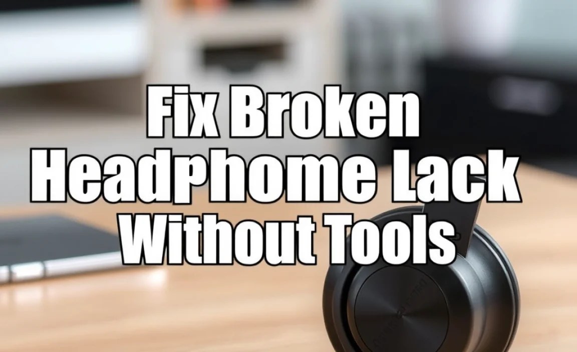 Fix Broken Headphone Jack Without Tools: Genius Hack!