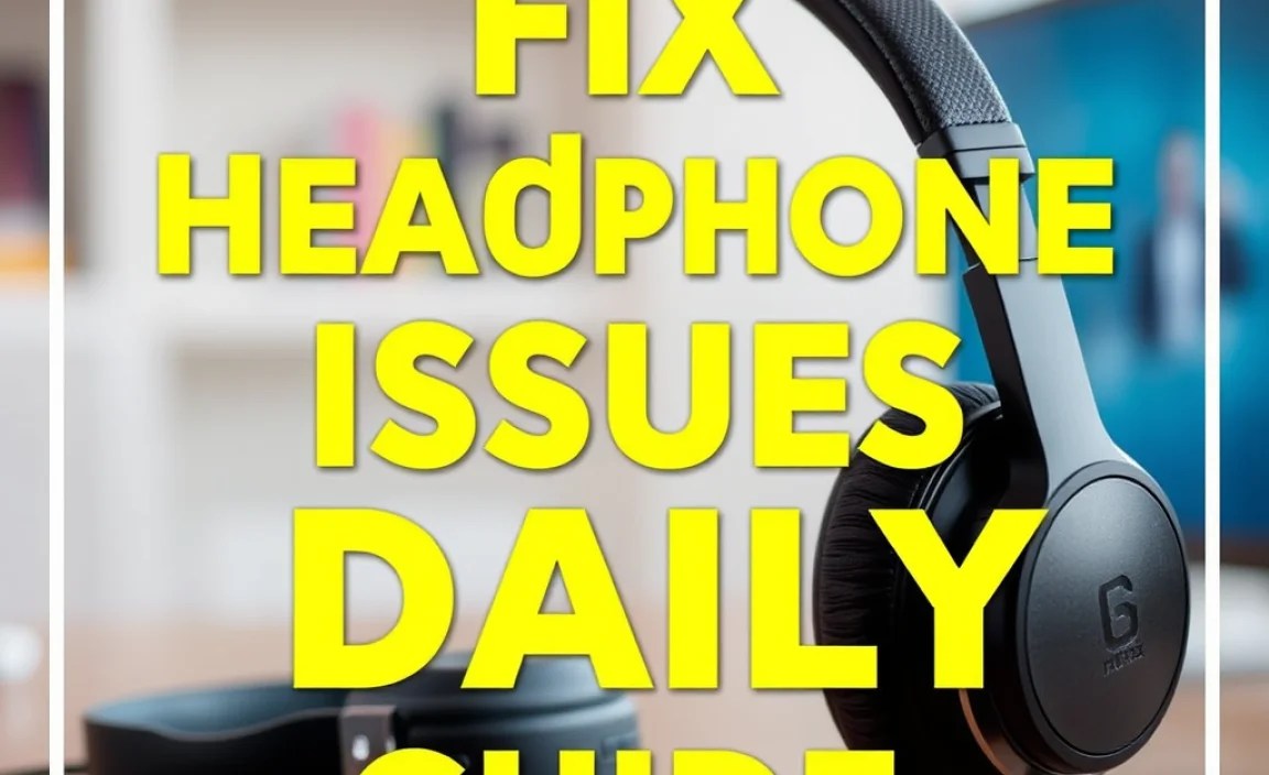 Fix Headphone Issues Daily: Essential Guide