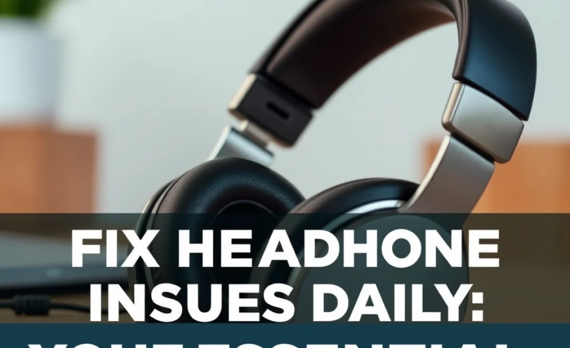 Fix Headphone Issues Daily: Your Essential Guide