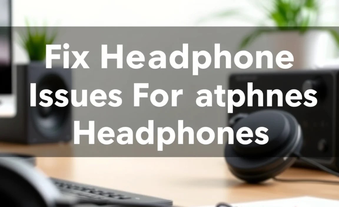 Fix Headphone Issues For Studio Headphones: Your Essential Guide
