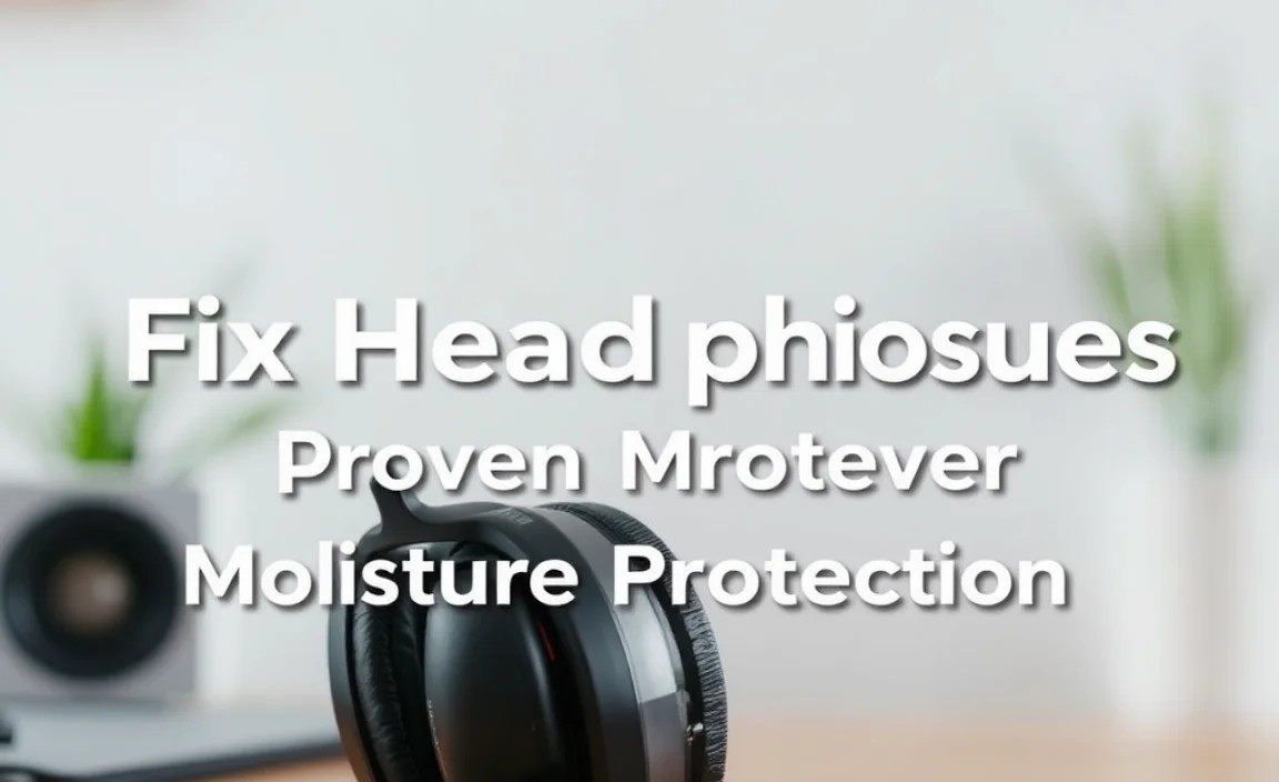 Fix Headphone Issues: Proven Moisture Protection
