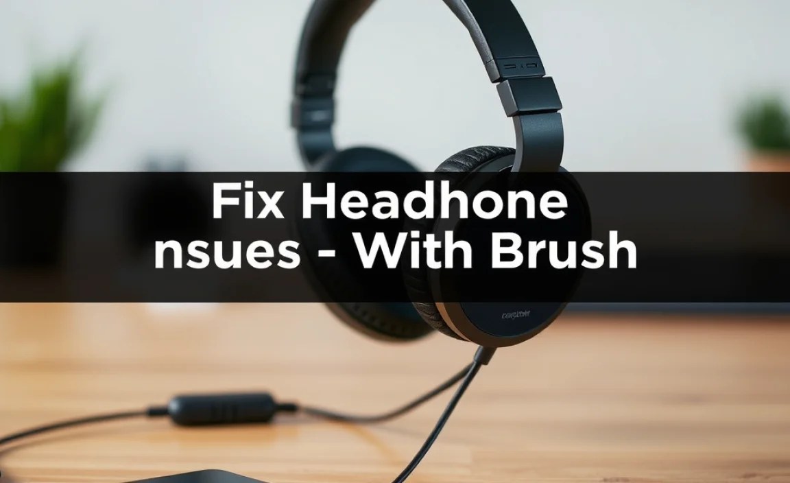 Fix Headphone Issues With Brush: Genius Solution