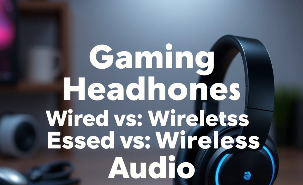 Gaming Headsets: Wired vs. Wireless