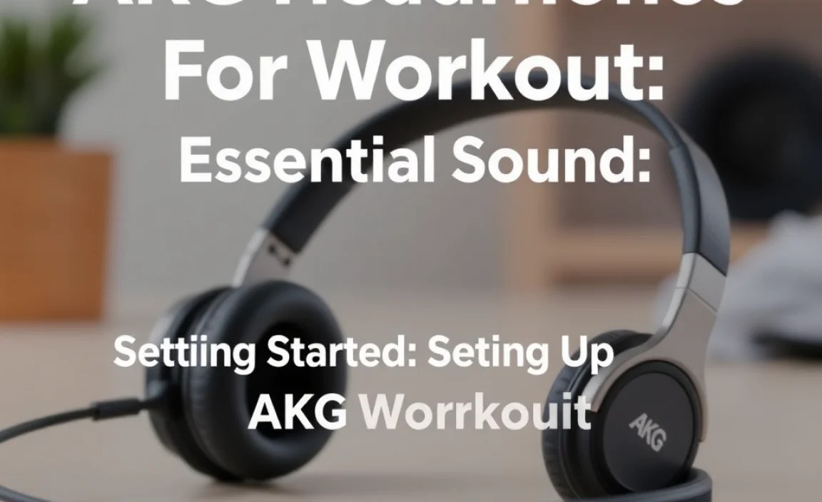 Getting Started: Setting Up Your AKG Workout Headphones