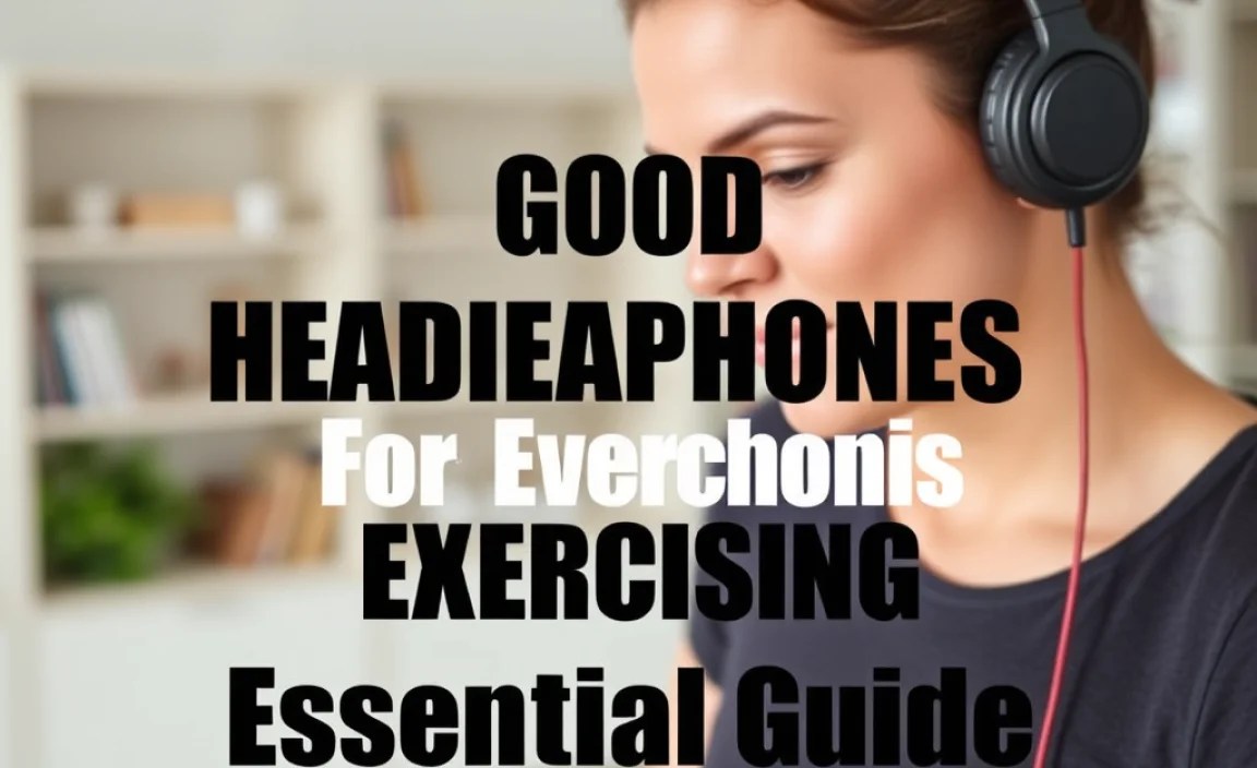 Good Headphones For Exercising: Essential Guide
