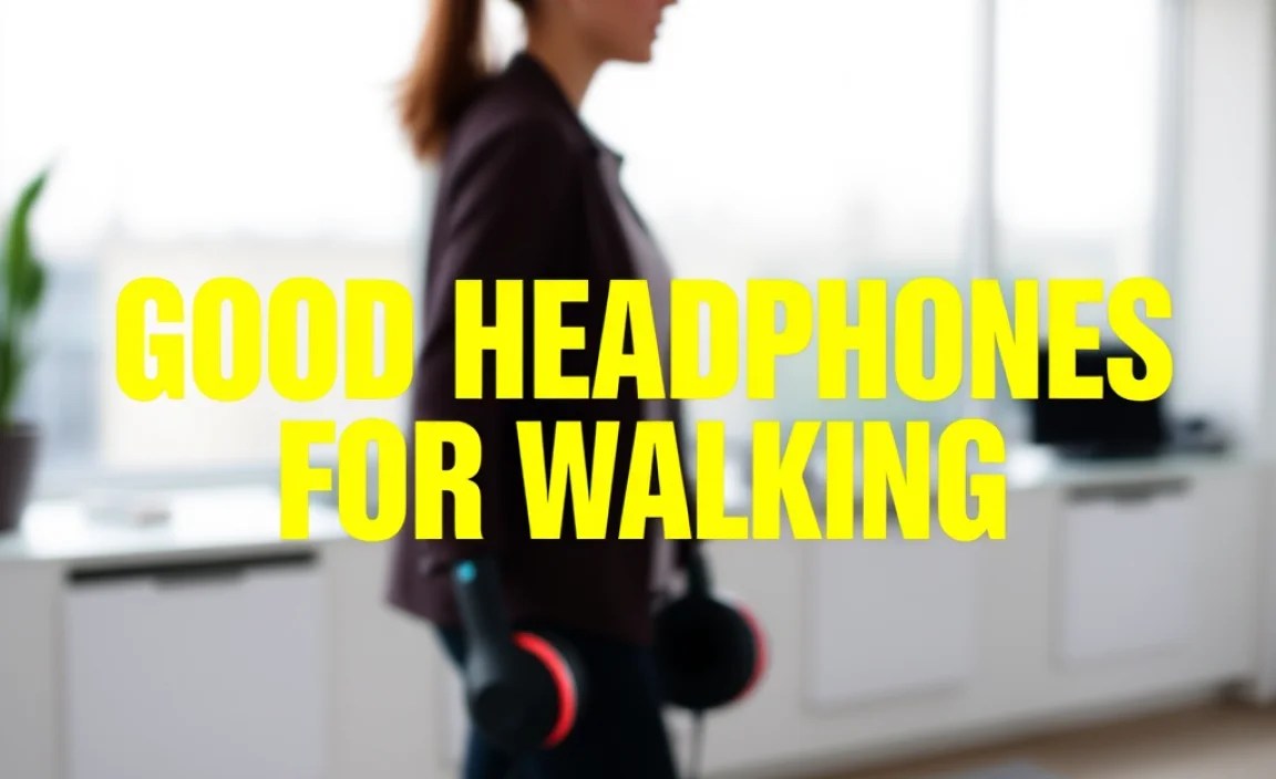 Good Headphones for Walking: Essential Guide