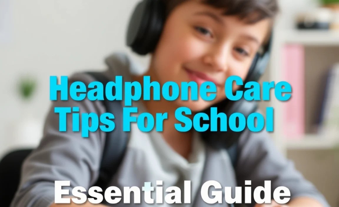Headphone Care Tips For School: Essential Guide