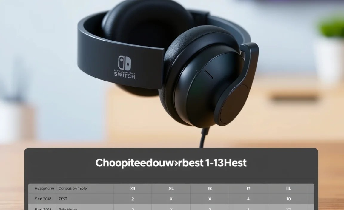 Headphone Comparison Table