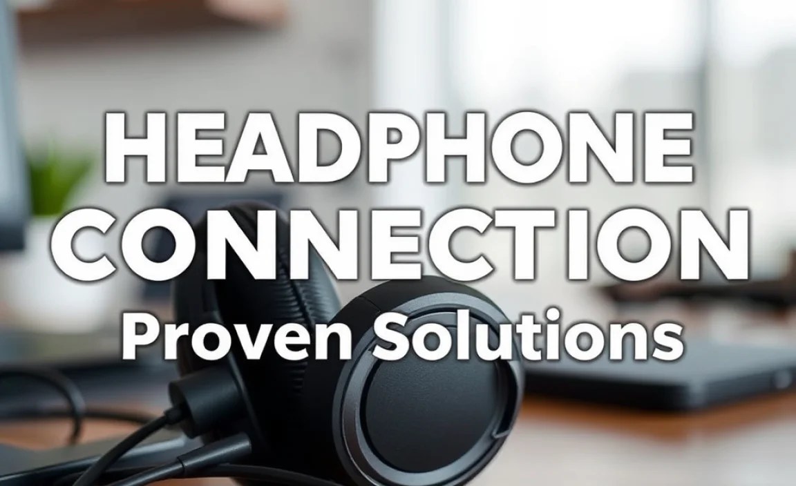Headphone Connection Issues Troubleshooting: Proven Solutions