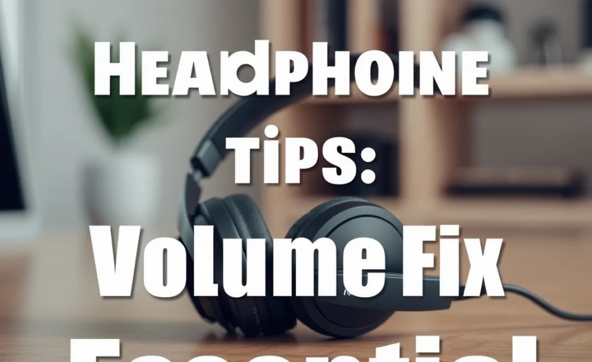 Headphone Hygiene Tips: Volume Fix Essential