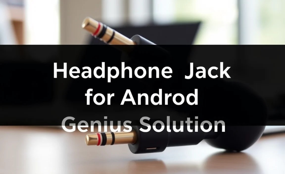Headphone Jack Adapter for Android: Genius Solution