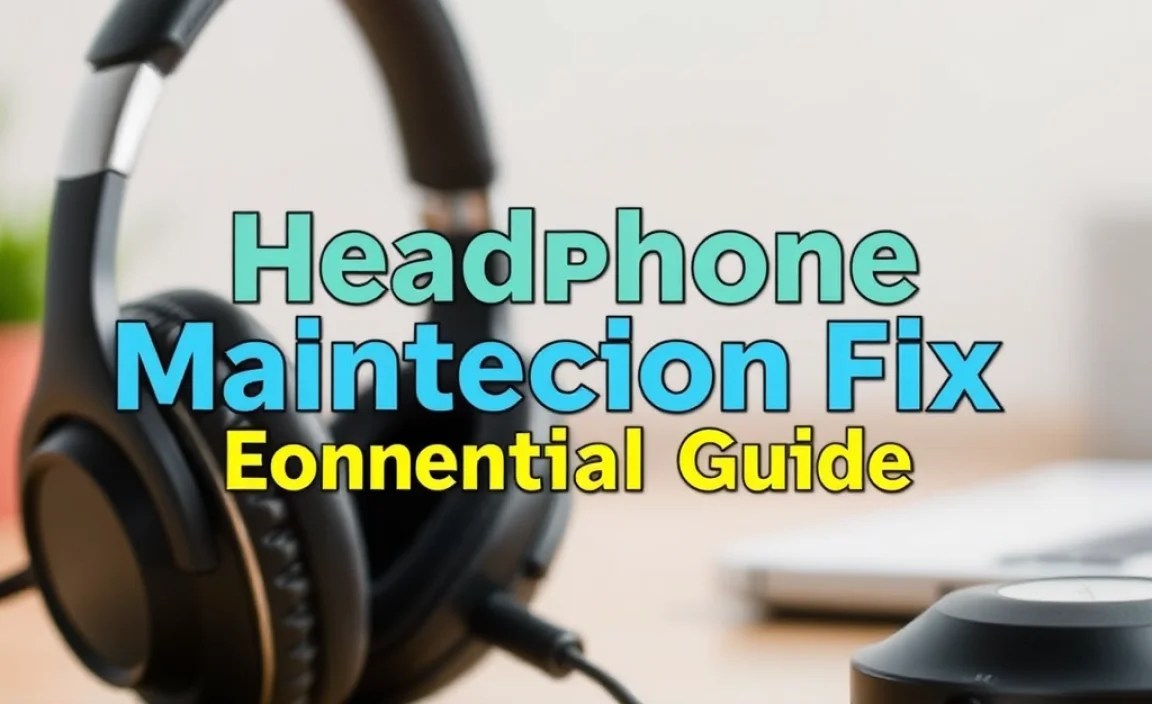 Headphone Maintenance Connection Fix: Essential Guide