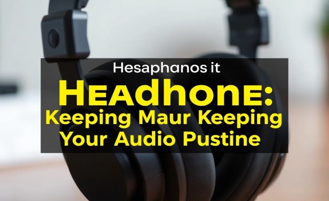 Headphone Maintenance: Keeping Your Audio Pristine