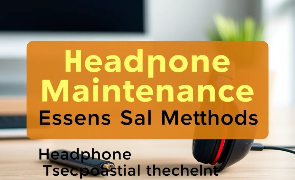Headphone Maintenance Schedule: A Quick Reference