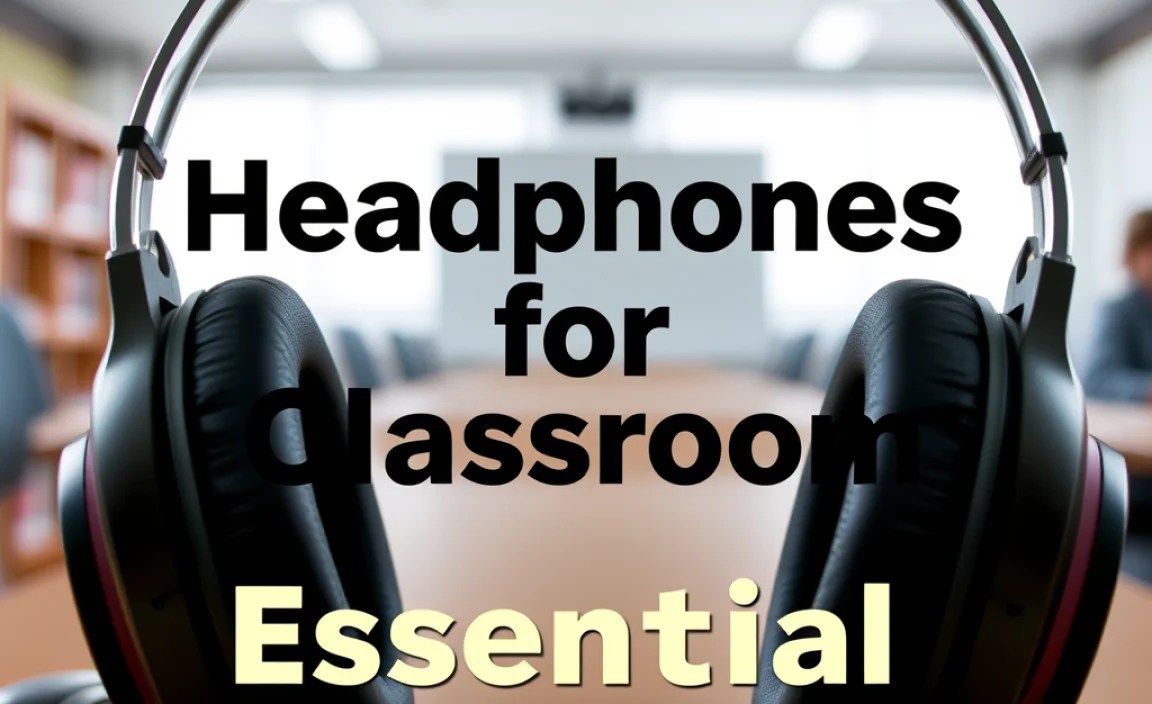 Headphones for Classroom: Essential Guide