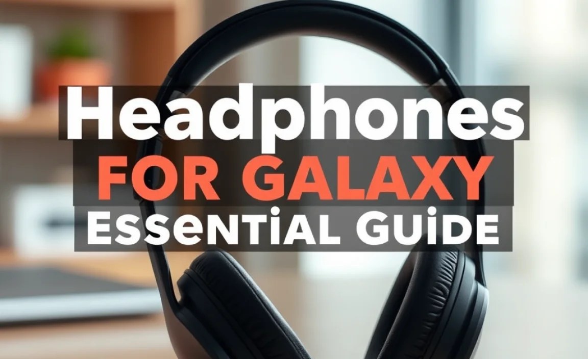 Headphones For Galaxy: Essential Guide
