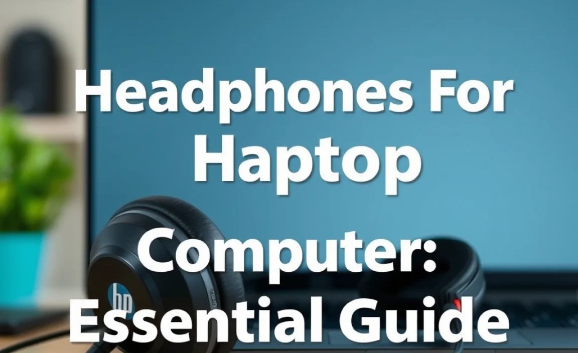 Headphones For HP Laptop Computer: Essential Guide