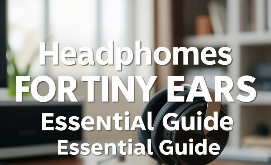 Headphones for Tiny Ears: Essential Guide