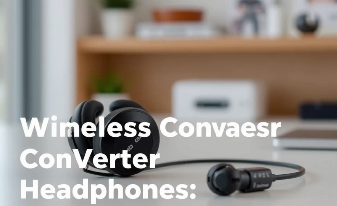 How Do Wireless Converters for Headphones Work?