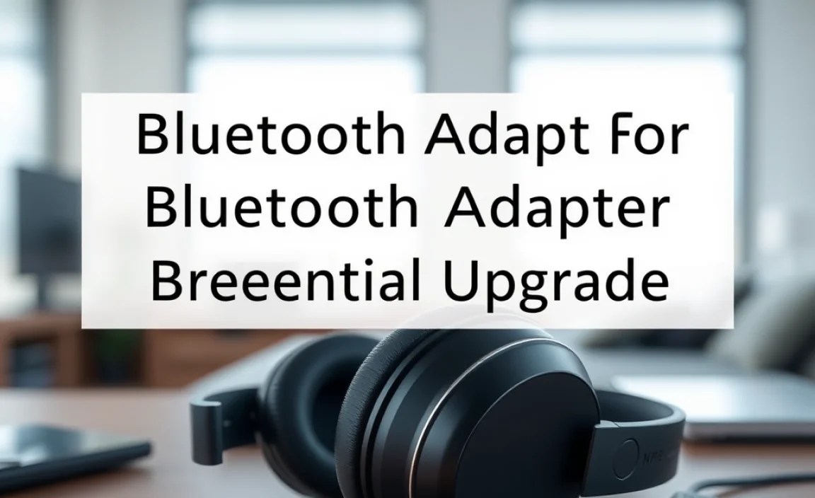 Introducing the Bluetooth Adapter: Bridging the Gap